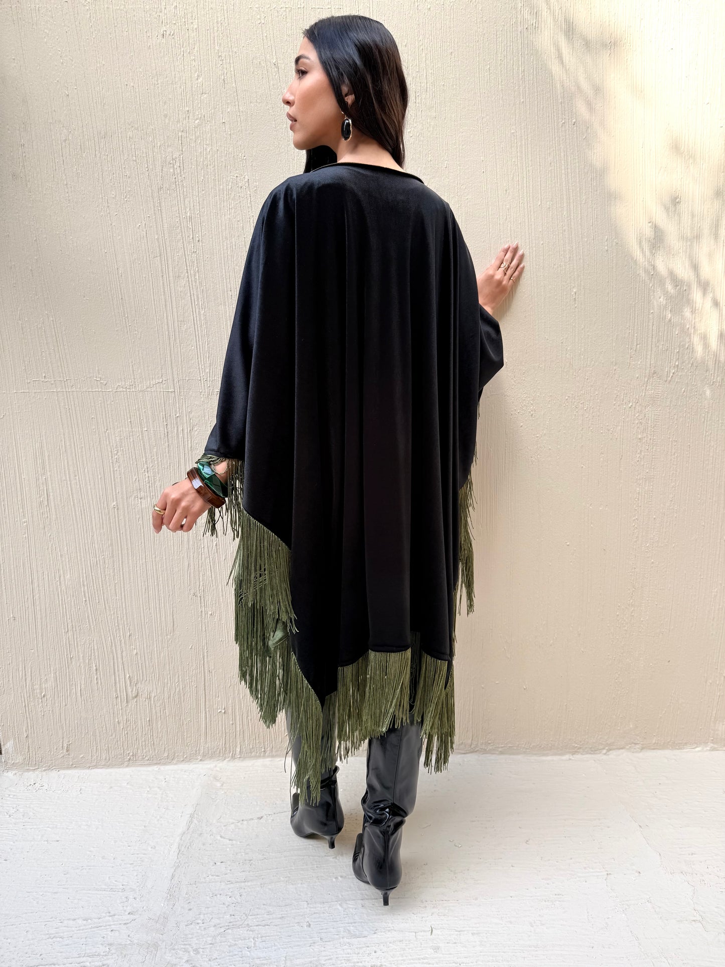 Fringe Motion Poncho