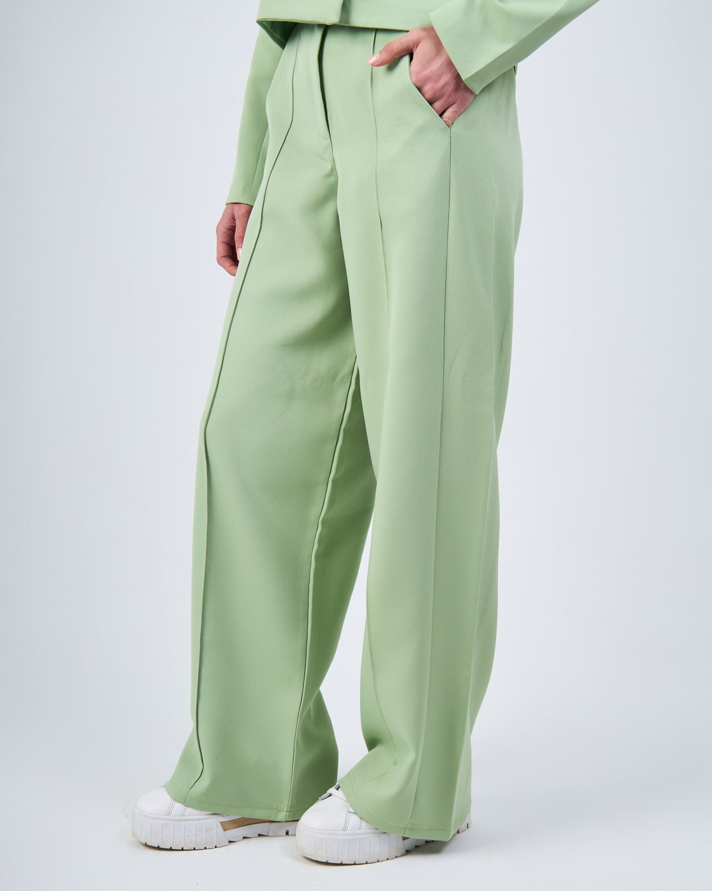 Formal Wide-Leg Pants