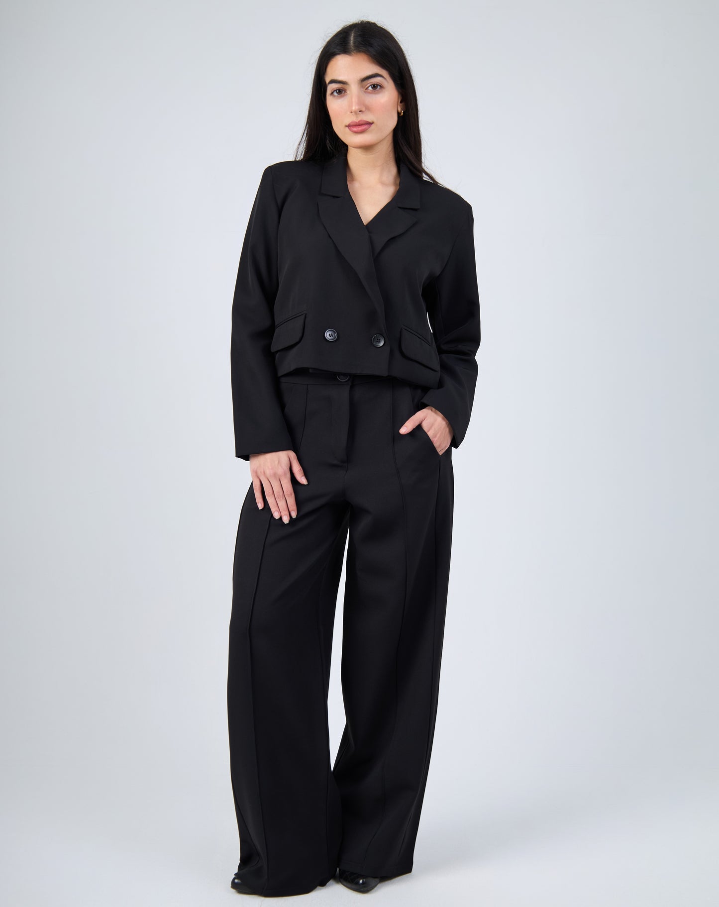 Formal Wide-Leg Pants
