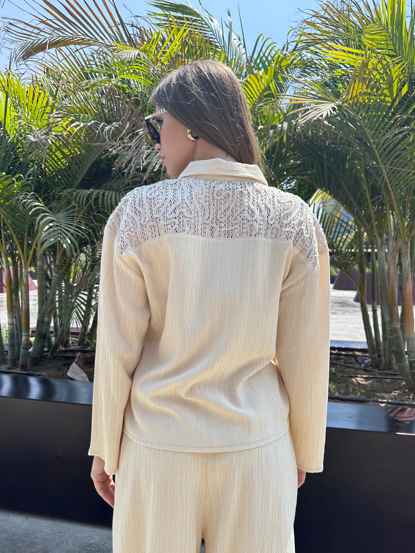 Sandwave Shirt In Beige