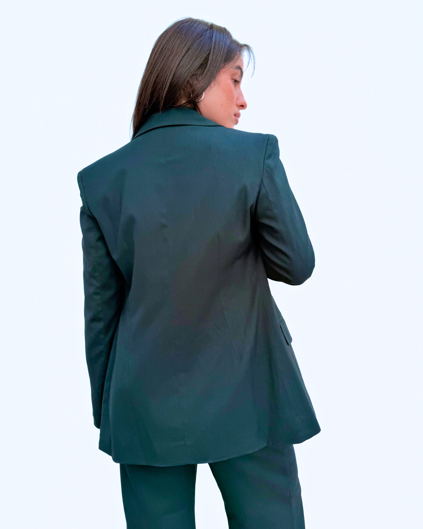The Essential Blazer In Emerald Green