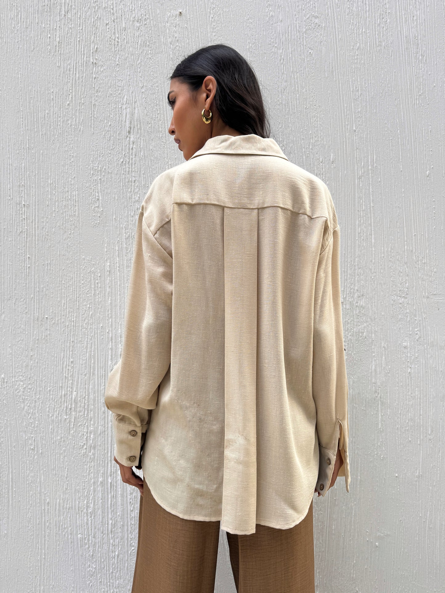 Velora Shirt In Beige