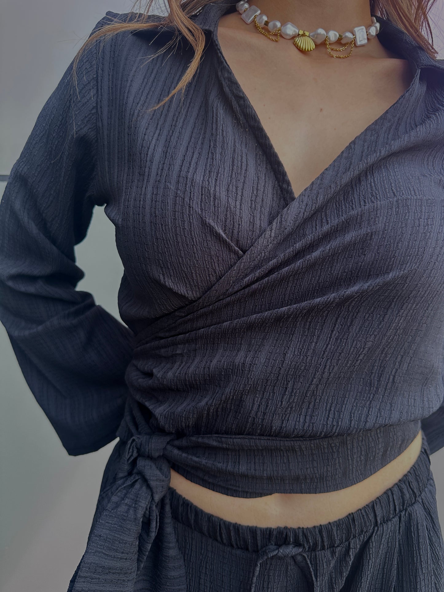 Wrap Me Right Top In Black