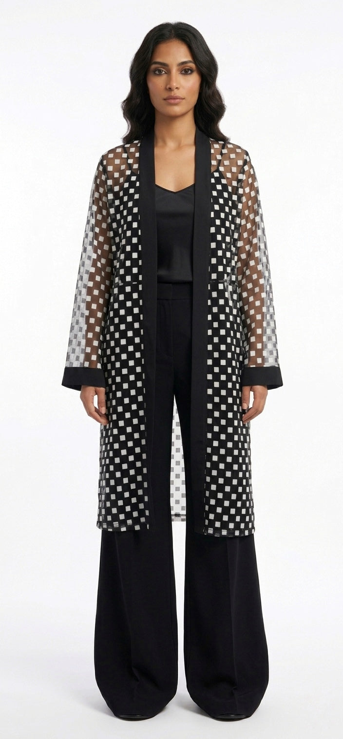 Squared Cardigan