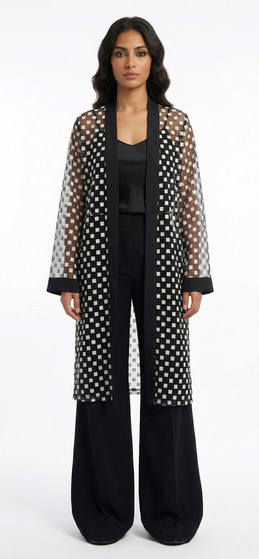 Squared Cardigan
