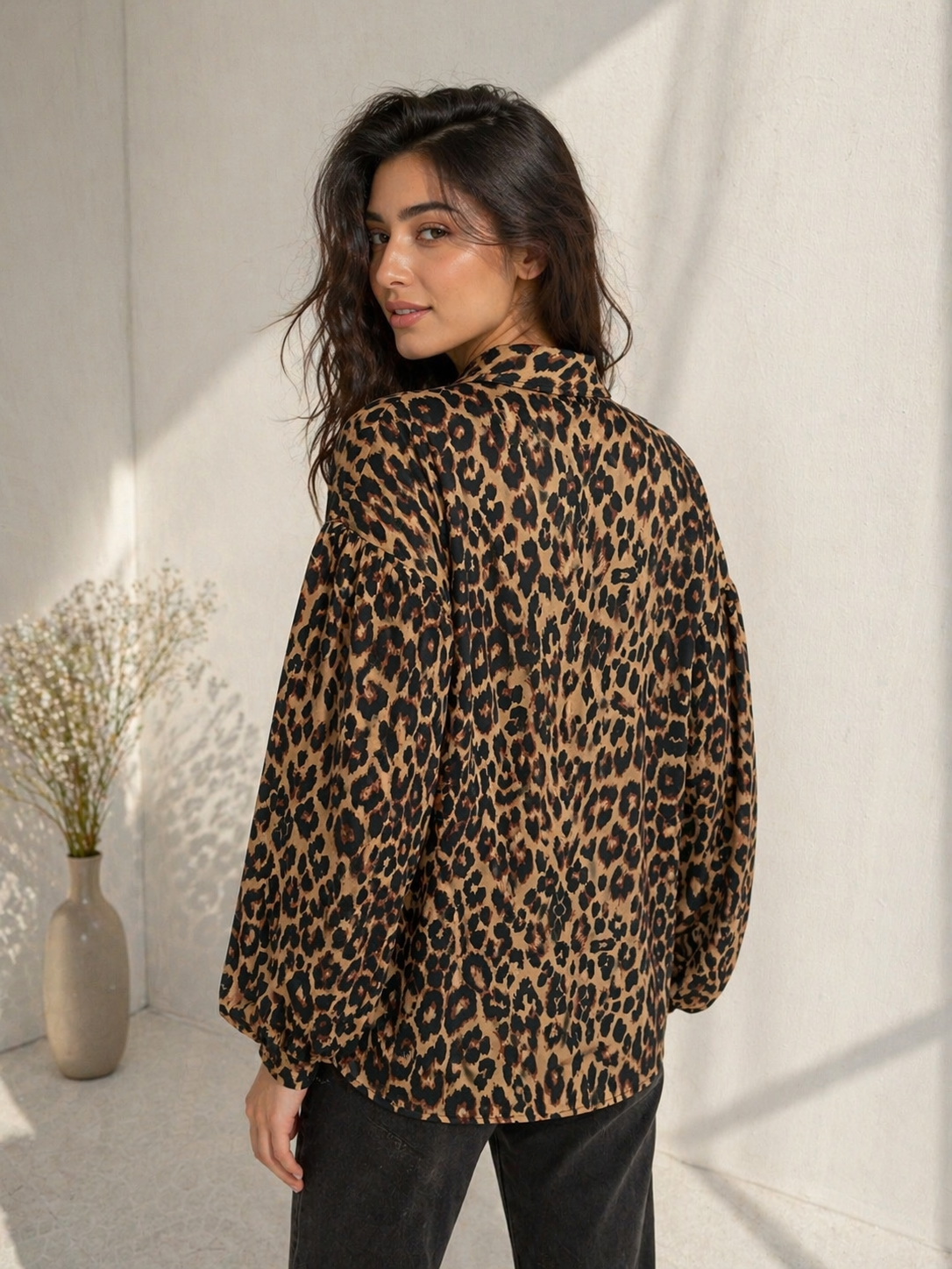 Leopard Aura Top