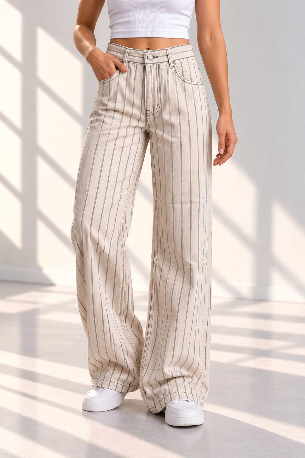 The Stripe Jeans