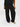 Waffle Wide-Leg Pants In Black