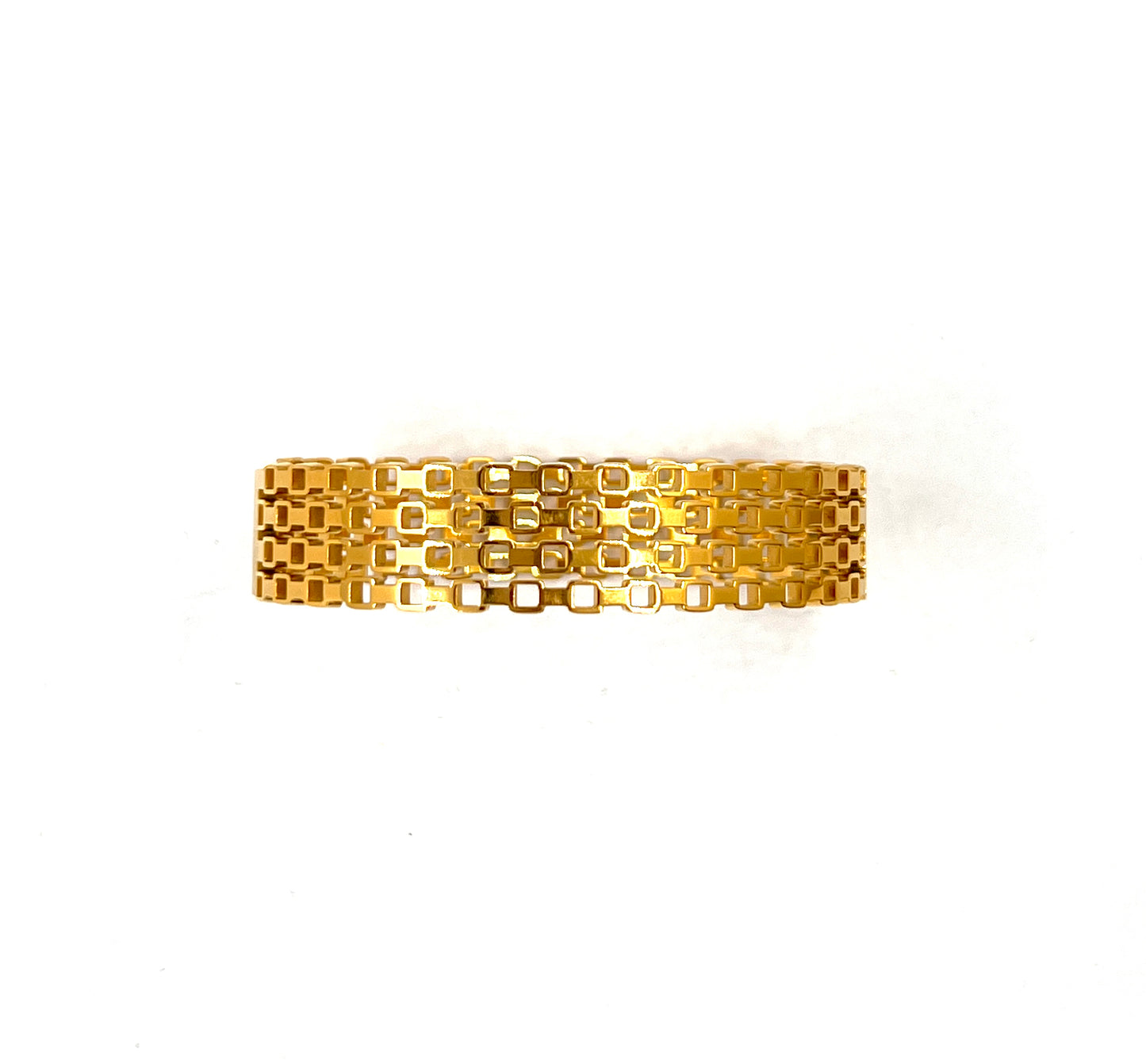 Golden Pattern Bracelet