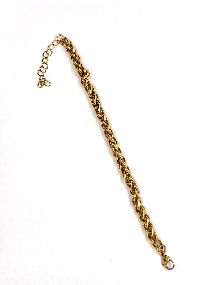 Golden Twist Bracelet