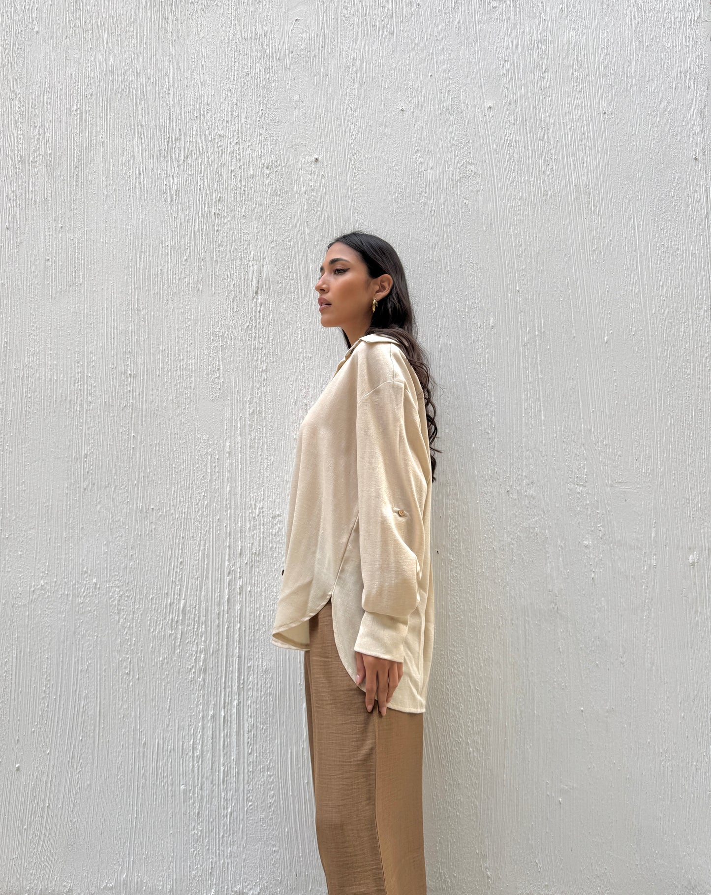 Velora Shirt In Beige