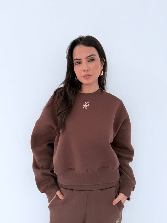 SCRT Sweatshirt In Brown