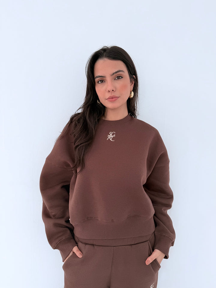 SCRT Sweatshirt In Brown