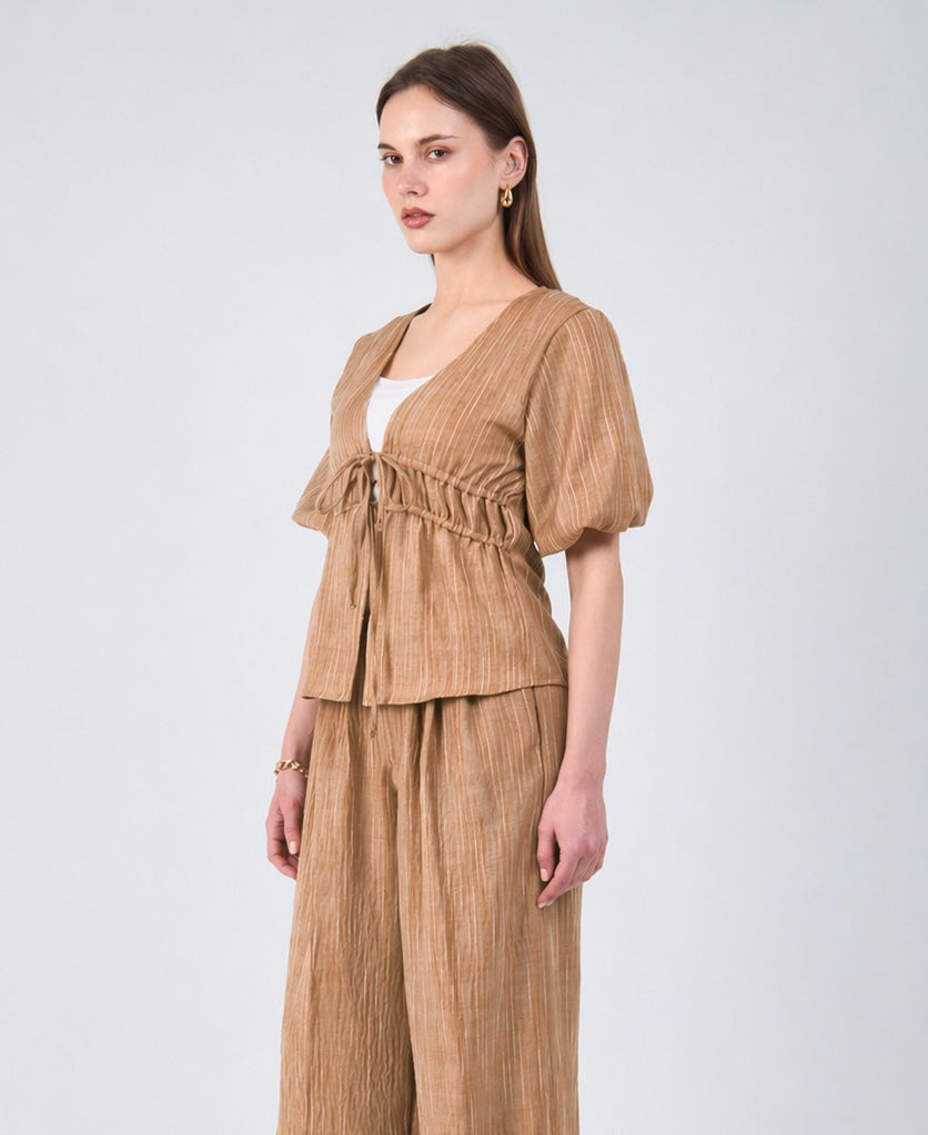 Breeze Tie-Front Blouse