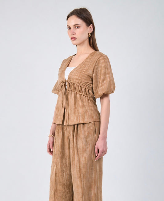 Breeze Tie-Front Blouse