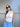 Draped Shoulder Tank In White