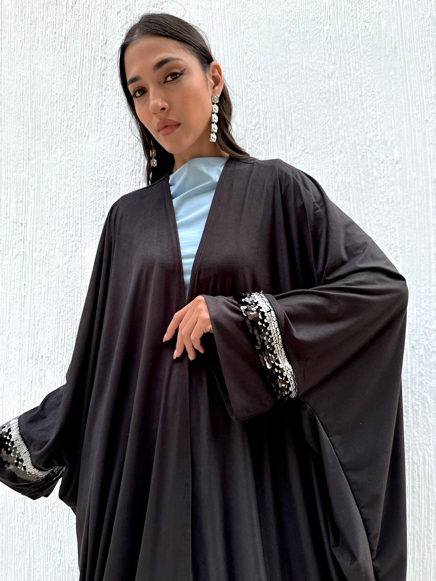 The Flow Kaftan In Black