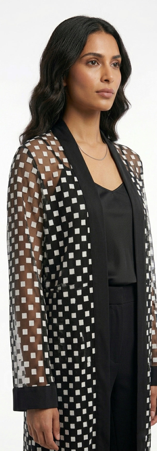 Squared Cardigan