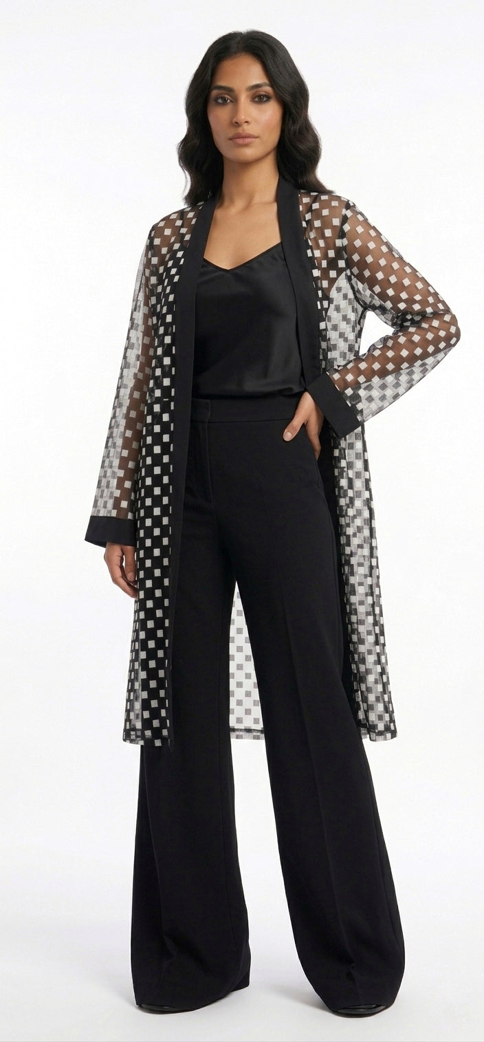 Squared Cardigan