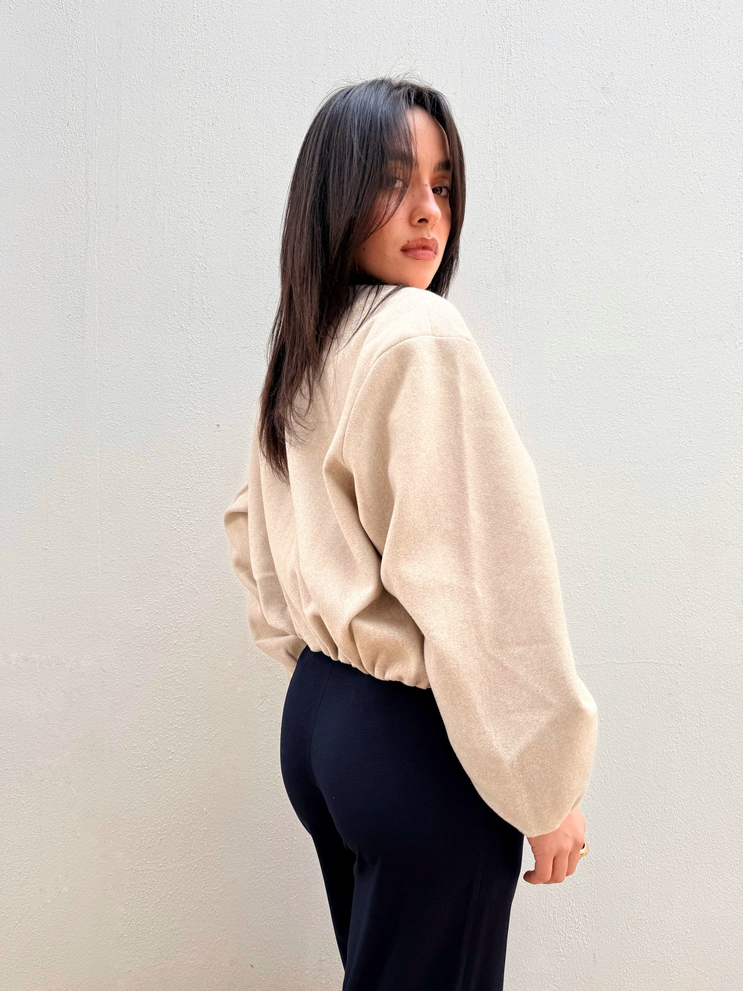 Parachute Jacket Beige