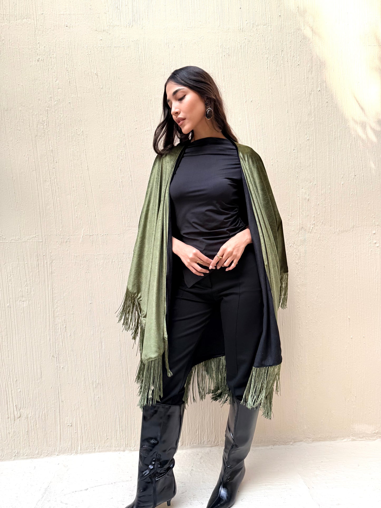 Fringe Motion Poncho