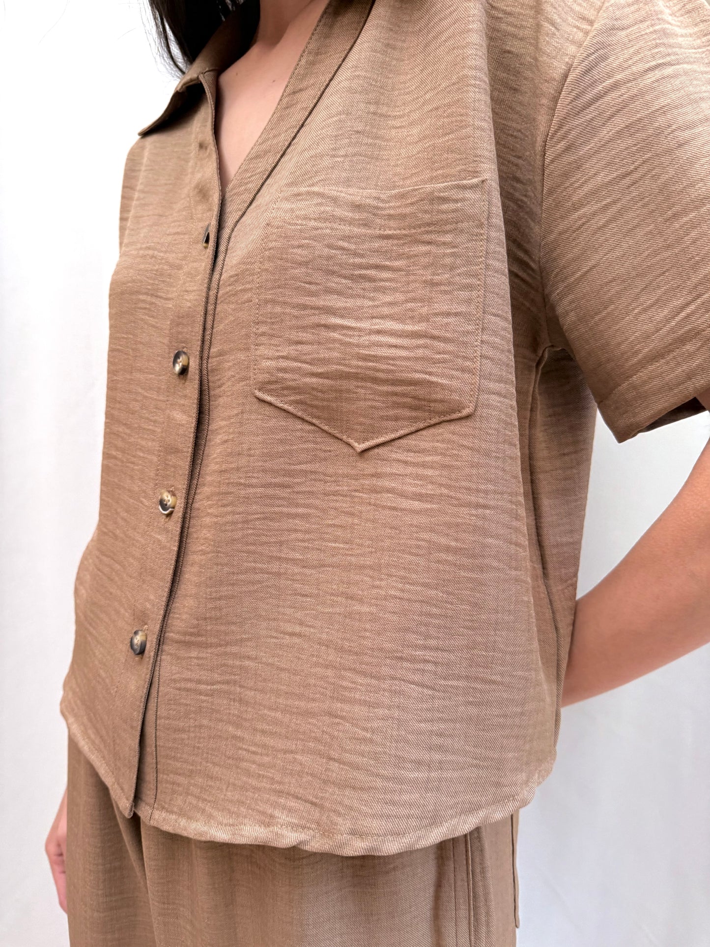 Terra Soft Shirt In Brown