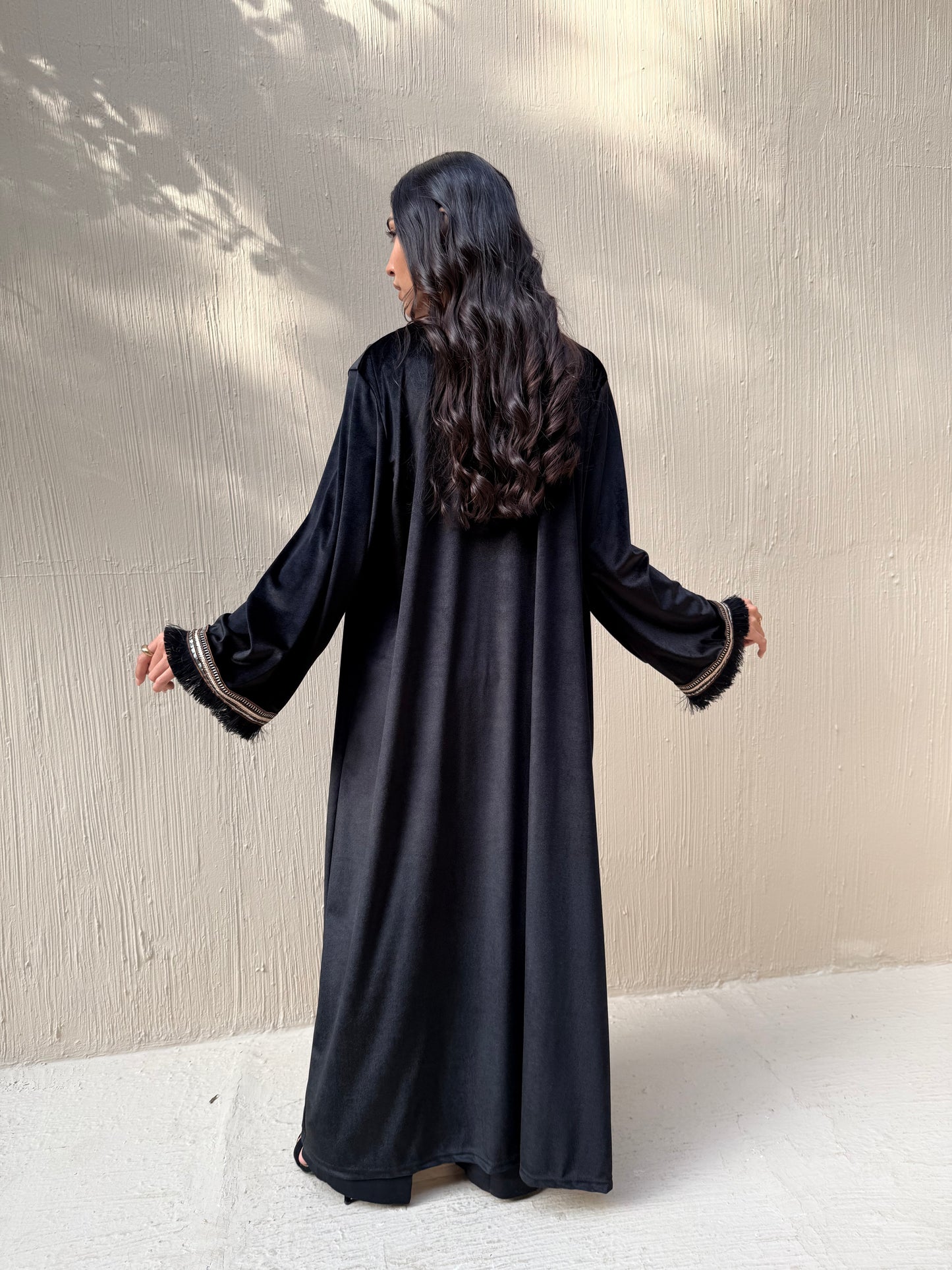 Fringe Frame Kaftan