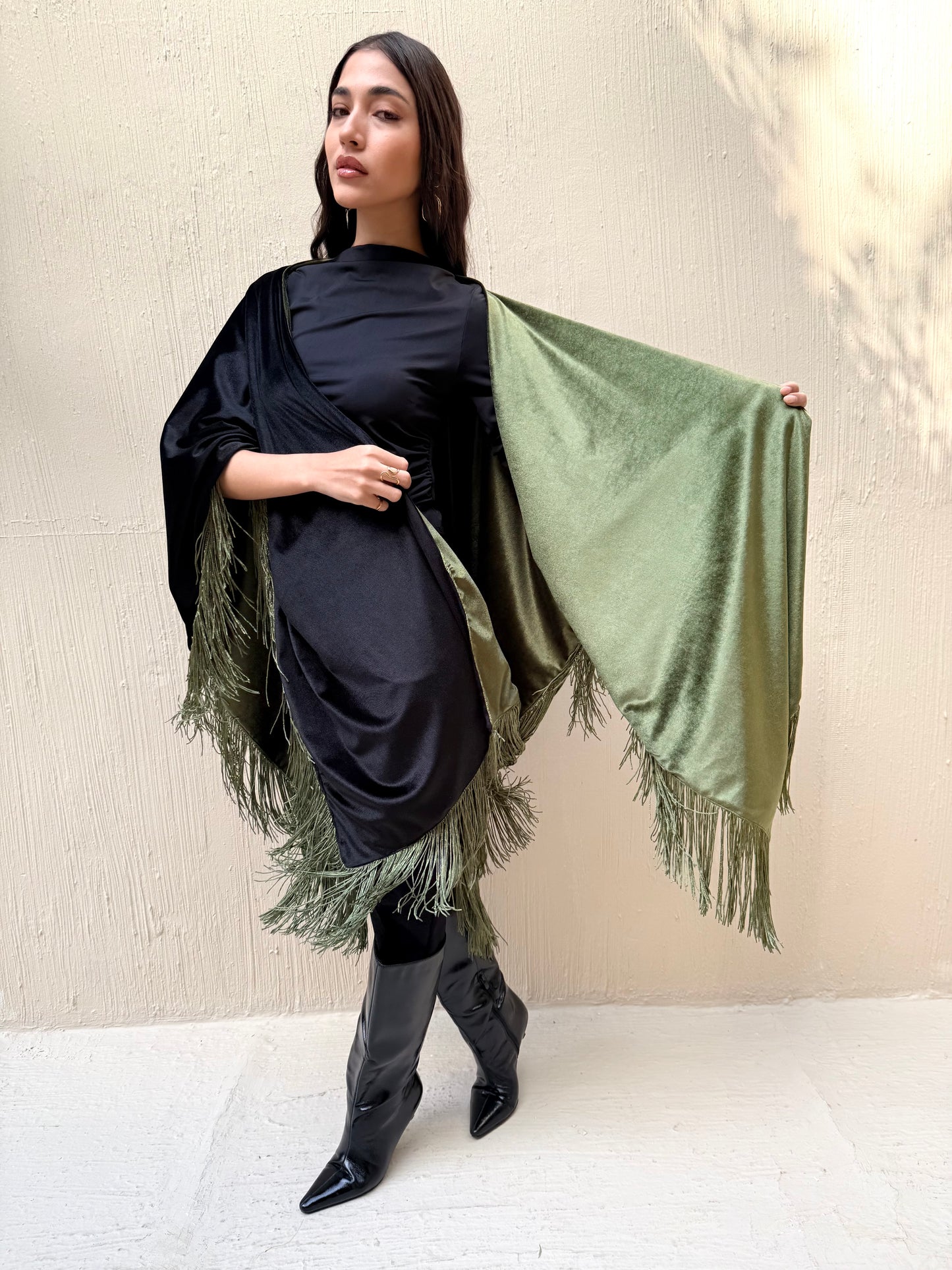 Fringe Motion Poncho