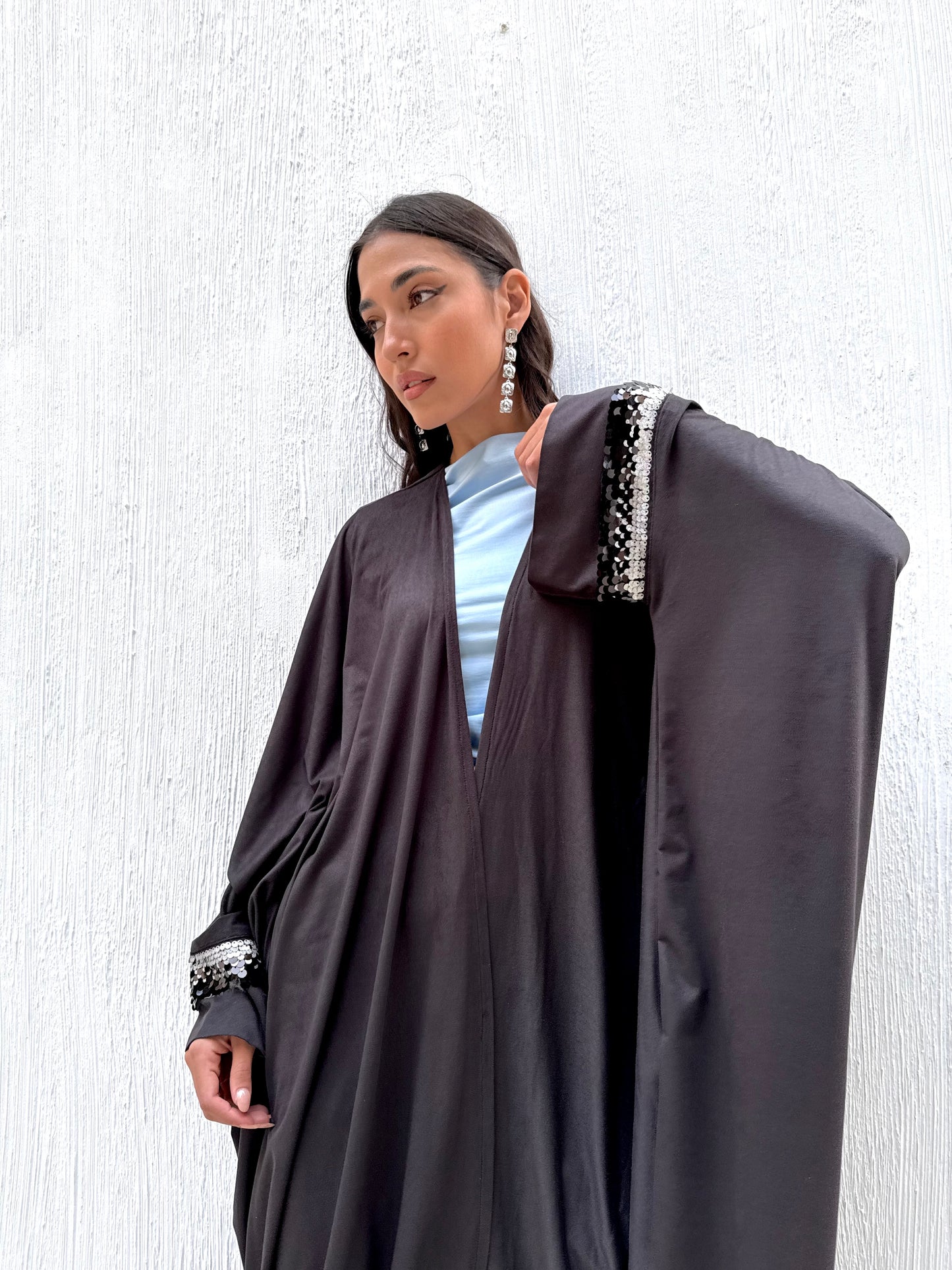 The Flow Kaftan In Black