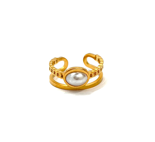 Pearl Trace Ring