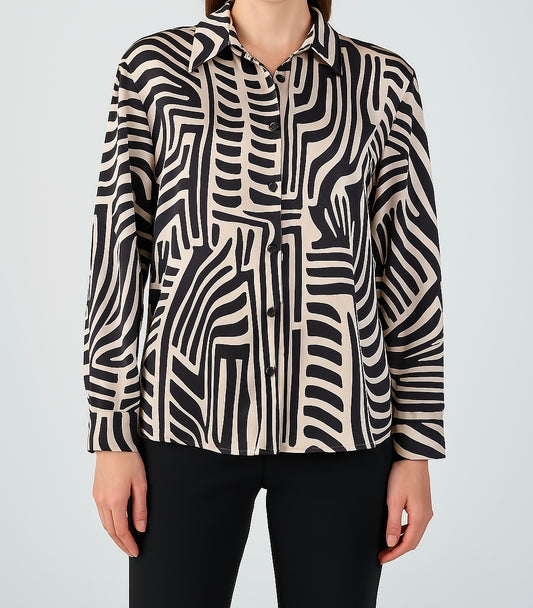 Savanna Lines OverSize Shirt